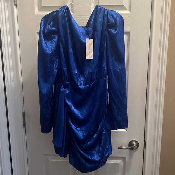 Strut and Bolt Dresses & Skirts - Strut and Bolt Cocktail Blue formal dress size Large NWT